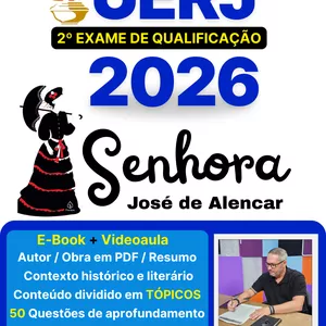Imagem do curso UERJ -2º EQ - Livro SENHORA de José de Alencar