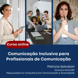 Imagem de capa para o Curso online Comunicação Inclusiva para Profissionais de Comunicação