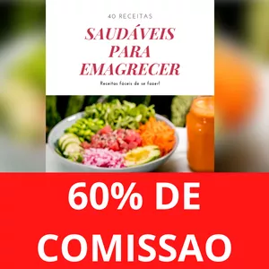 Imagem do curso 40 RECEITAS SAUDAVEIS PARA EMAGRECER
