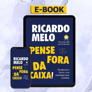 Imagem de capa para o Ebook Livro Digital - Pense fora da Caixa