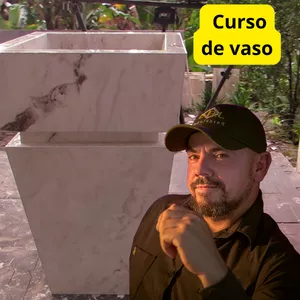 Imagem de capa para o Curso online Curso de vaso em porcelanato