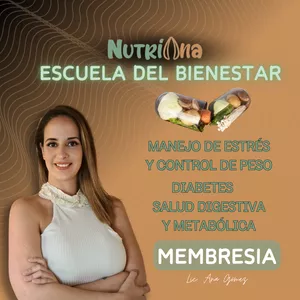 Imagen de portada para Curso online Membresía NUTRIANA ESCUELA DEL BIENESTAR