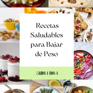 Imagen de portada para Ebook Recetas Saludables para Bajar de Peso