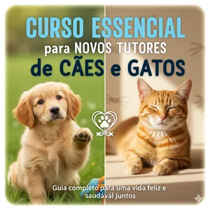 Curso essencial para novos tutores de cães e gatos 