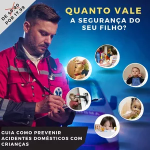 Imagem de capa para o Ebook Como Prevenir acidentes domésticos com crianças 