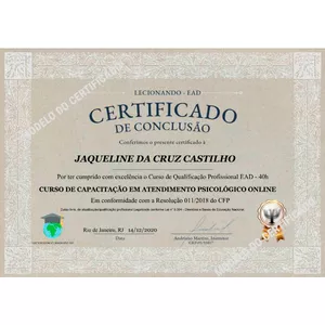 Imagem do curso Curso de Capacitação em Atendimento Psicológico Online