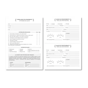 Imagem de capa para o Curso online Arquivo digital: Ficha de Anamnese Extensão de Cílios 