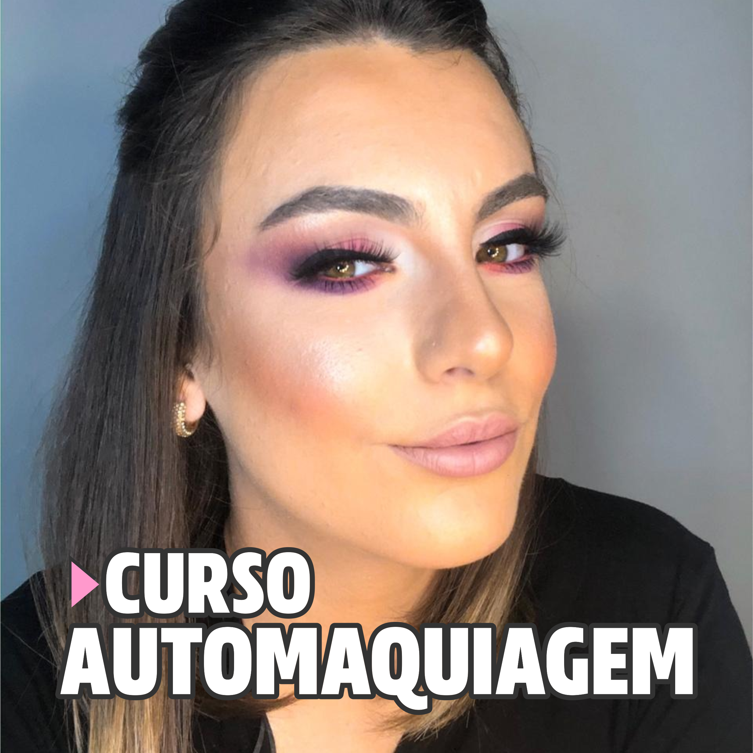Imagem de Curso de Automaquiagem criado por Caroline Salvaia Dezzotti de Almeida na hotmart