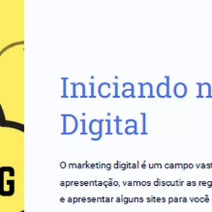 Imagem de capa para o Ebook Ebook Marketing Digital