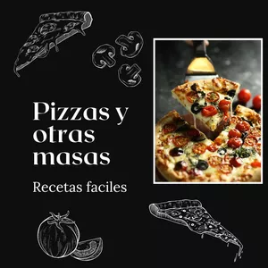 Imagen de portada para Ebook Pizzas y otras masas recetas faciles