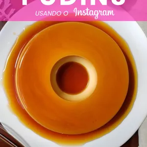 Imagem de capa para o Ebook Como vender pudins no Instagram - Guia completo