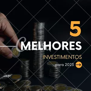 Imagem de capa para o Ebook 5 Melhores Investimentos🟢