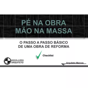 Imagem de capa para o Ebook PÉ NA OBRA MÃO NA MASSA