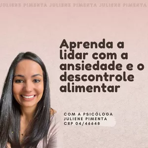 Imagem de capa para o Curso online Aprenda a lidar com a ansiedade e o descontrole alimentar