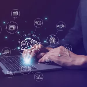 Imagem de capa para o Curso online Introdução à Inteligência Artificial para Negócios: Estratégias e Aplicações Reais