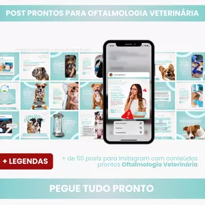 Imagem do curso PACK PARA OFTALMOLOGIA VETERINÁRIA