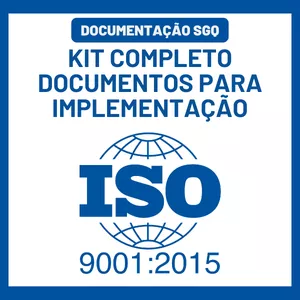 Imagem de capa para o Ebook KIT COMPLETO DOCUMENTAÇÃO IMPLEMENTAÇÃO ISO 9001-2015