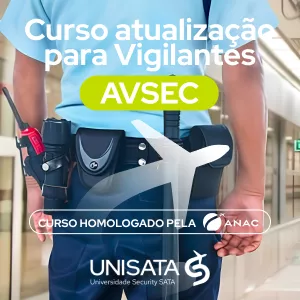 Imagem de capa para o Curso online CURSO ATUALIZAÇÃO  AVSEC PARA VIGILANTES