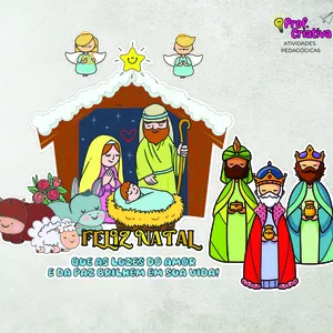 Imagem de capa para o Ebook PAINEL PRESÉPIO DE NATAL