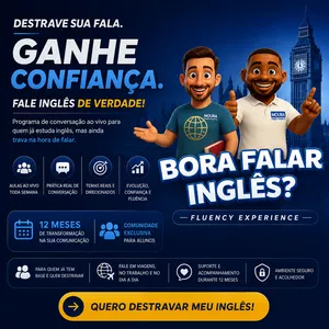 Imagem do curso Destrave seu Inglês: Fluência e Confiança em 12 Meses