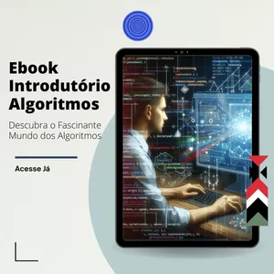 Imagem de capa para o Ebook Desvendando Algoritmos: Um Guia Prático para Iniciantes