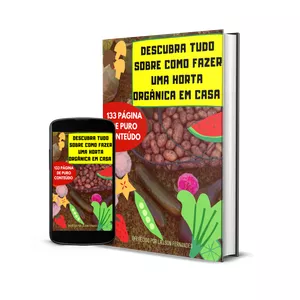 Imagem do curso SAIBA TUDO COMO FAZER UMA HORTA ORGÂNICA EM CASA 