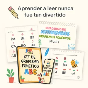 Imagen de portada para Ebook Kit Grafismo Fonético 