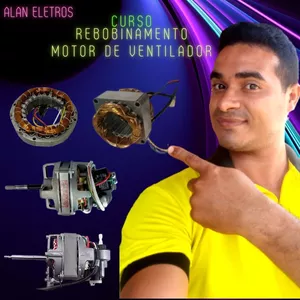 Imagem do curso Curso de Rebobinagem de Motor de ventilador