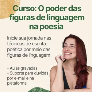 Imagem de capa para o Curso online Curso: O poder das figuras de linguagem na poesia 