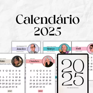 Imagem de capa para o Curso online Calendário 2025 + e-book de estudo mensal: interartes (poesia)