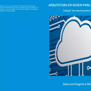 Imagem de capa para o Ebook Arquitetura em nuvem para iniciantes