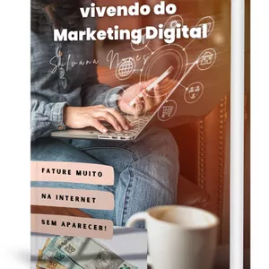 Imagem de capa para o Ebook Método Vivendo do Marketing Digital