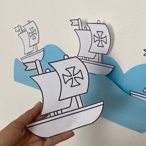 Imagem de capa para o Ebook CARAVELAS - DESCOBRIMENTO DO BRASIL 