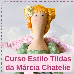 Imagem de capa para o Curso online Curso Estilo Tildas da Márcia Chatelie da Fluflu