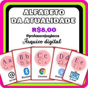 Imagem de capa para o Curso online Alfabeto da atualidade