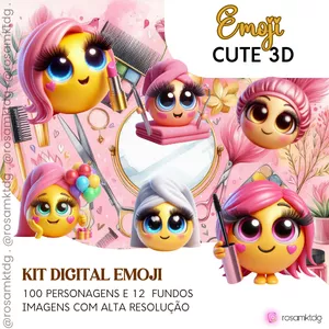 Imagem de capa para o Ebook KIT DIGITAL - Emoji
