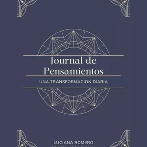 Imagen de portada para Ebook Journal de Pensamientos, Transforma tú vida diariamente