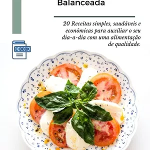 Imagem de capa para o Ebook E-book Alimentação Saudável e Econômica para o dia-a-dia
