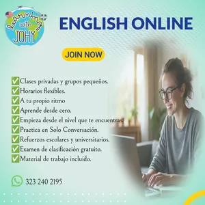 Imagen de portada para Curso online Learning with Johy 