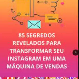 Imagem principal do produto 85 segredos revelados para transformar seu instagram em uma maquina de vendas 