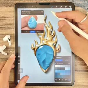 Cover image for Online course Digital Jewelry Design - Artistic and more Realistic