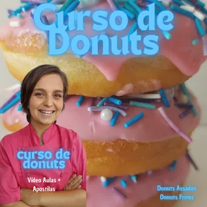 Imagem de capa para o Curso online CURSO DE DONUTS