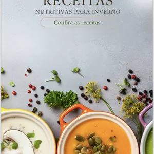 Imagem de capa para o Ebook Ebook Receitas Saudáveis de Inverno