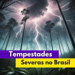 Imagem de capa para o Ebook Tempestades Severas no Brasil