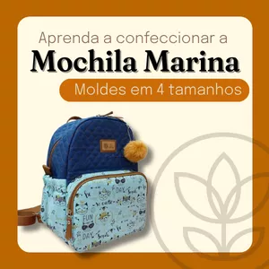 Imagem de capa para o Curso online Curso Mochila Marina P, M G e GG