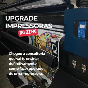 Imagem de capa para o Serviço online Aprenda Fazer Upgrade em Impressoras Grande Formato (Poltter)