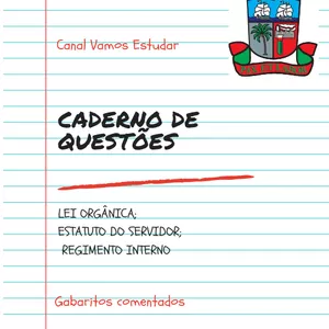 Imagem de capa para o Ebook QUESTÕES COMENTADAS DA CAMARA DE CAMAÇARI-BA