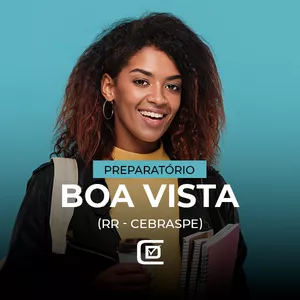 Imagem de capa para o Curso online Preparatório Boa Vista-RR&nbsp;(Cebraspe)&nbsp;2025
