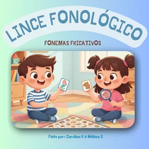 Imagem de capa para o Ebook Lince Fonológico - Sons fricativos