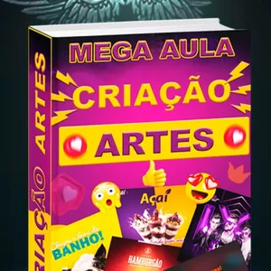 Imagem do curso 1600 mega criação artes 